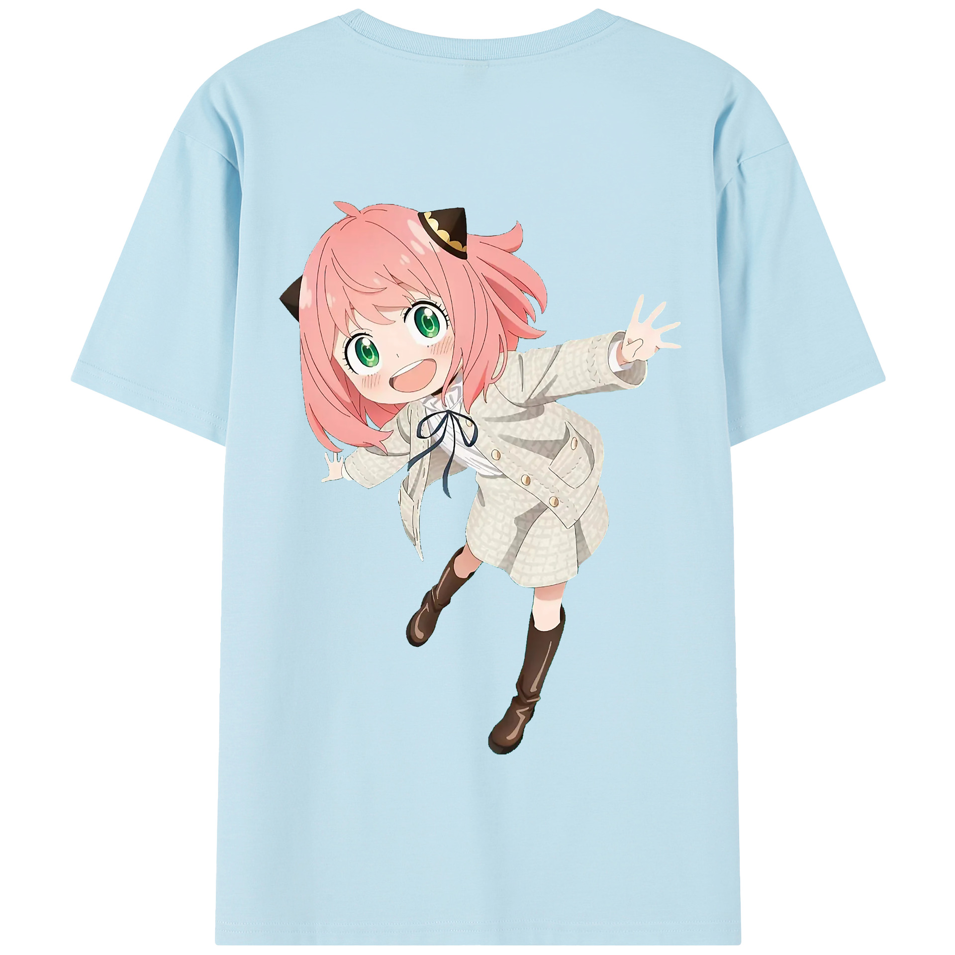 （画像用） SPY×FAMILY间谍家家酒 綿100％半袖Tシャツ（背面プリント）